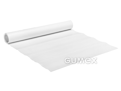 Folie für Kurzwaren 842, 0,3mm, Breite 1400mm, 49°ShD, D62 Dessin, PVC, weiß (1261), 